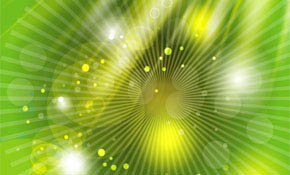 Green Background With yellow light